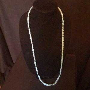 Wrapped Blue Necklace